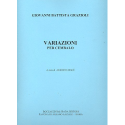 Variazioni per cembalo - Giovan Battista Grazioli