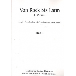 Von Rock bis Latin Band 1 für - Jürgen Maxim