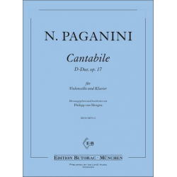 Cantabile D-Dur op.17 für - Niccolo Paganini