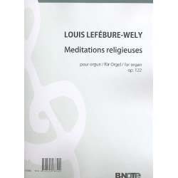 Meditations religieuses op.122 - Louis Lefebure-Wely