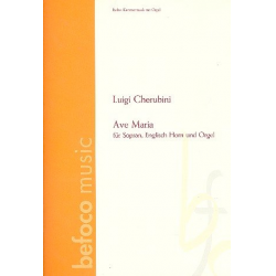 Ave Maria für Sopran, Englischhorn - Luigi Cherubini