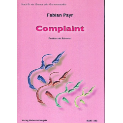 Complaint für 4 Gitarren  (Ensemble) - Fabian Payr