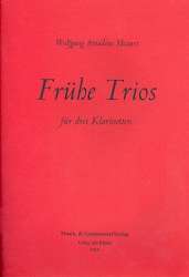Frühe Trios für 2 Klarinetten - Wolfgang Amadeus Mozart
