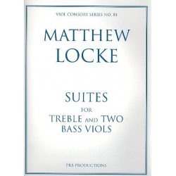 Suites for treble and 2 bass viols - Matthew Locke