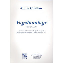 Vagabondage pour flute et harpe - Annie Challan
