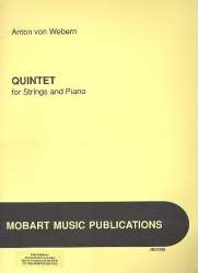 Quintet for string quartet and piano - Anton von Webern