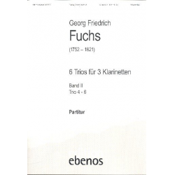 6 Trios Band 2 (Nr.4-6) - Georg Friedrich Fuchs