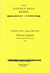 PASTORAL QUARTET FOR 2 OBOES, - Gustav Friedrich Lange