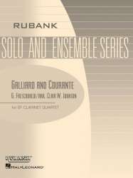 Galliard and Courante for 4 clarinets - Girolamo Frescobaldi