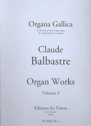 Organ Works vol.3 (en) - Claude Benigne Balbastre