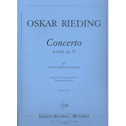 Concerto h-Moll op.35 für - Oskar Rieding