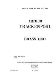 Brass Duo for horn in f (baritone) and tuba - Arthur Frackenpohl