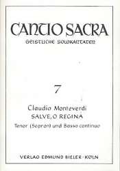 Salve o Regina für Tenor - Claudio Monteverdi
