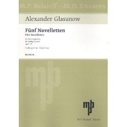 5 Noveletten op.15 - Alexander Glasunow