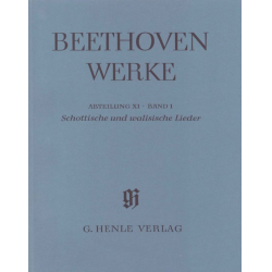 BEETHOVEN WERKE ABTEILUNG 11 BAND 1 : - Ludwig van Beethoven