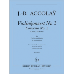 Konzert d-Moll Nr.2 für Violine und - Jean Baptiste Accolay