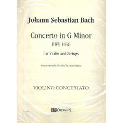 Concerto g Minor BWV1056 - Johann Sebastian Bach