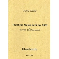 Tenebrae factae sunt op.98b - Fulvio Caldini