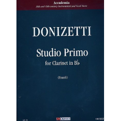 Studio primo for clarinet - Gaetano Donizetti