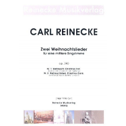 2 Weihnachtslieder op.240 - Carl Reinecke