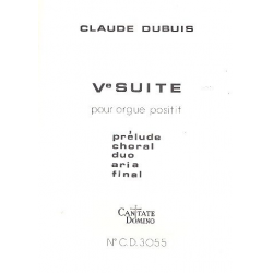 Suite no.5 pour orgue positif - Claude Dubuis