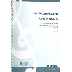 Oeuvres choisies vol.2 pour orgue (harmonium) - Charles Henri Valentin Alkan