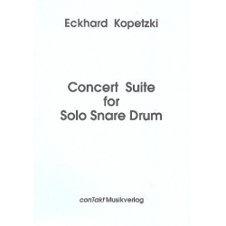 Concert Suite for snare drum -Eckhard Kopetzki