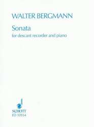 SONATA : FOR DESCANT RECORDER AND - Walter Bergmann