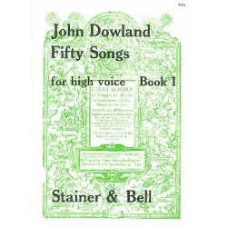 50 Songs vol.1 (nos.1-25) - John Dowland