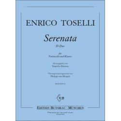 Serenata D-Dur für Violoncello und Klavier - Enrico Toselli