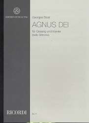 Agnus Dei D-Dur für tiefe - Georges Bizet