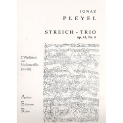 Trio D-Dur op.41,4 für 2 Violinen und - Ignaz Joseph Pleyel