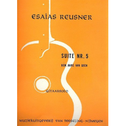 Suite Nr.5 gitaarsolo - Esaias Reussner