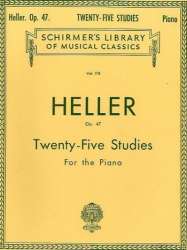 Twenty Five Studies For The Piano Op. 47 - Stephen Heller