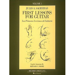 First Lessons for Guitar Vol. 1 -Julio S. Sagreras