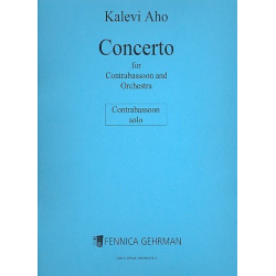 Konzert für Kontrafagott und Orchester - Kalevi Aho