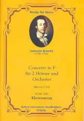 Konzert F-Dur für 2 Hörner und Orchester - Francesco Antonio Rosetti (Rößler)