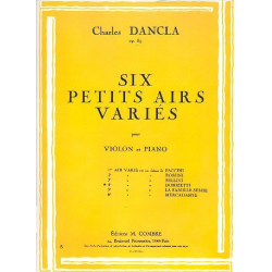 Air varié sur un thème de Donizetti - Jean Baptiste Charles Dancla