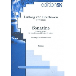 Sonatine c-moll WoO43a für Mandoline - Ludwig van Beethoven