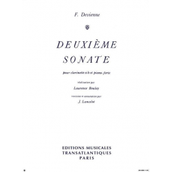 Sonate no.2 pour clarinette et - Francois Devienne