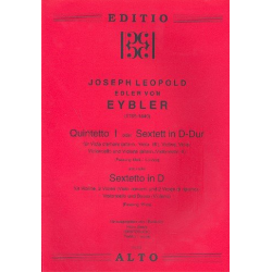 Quintett D-Dur Nr.1 (oder Sextett) - Joseph von Eybler