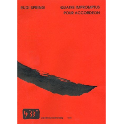 4 Impromptus für Akkordeon - Rudi Spring