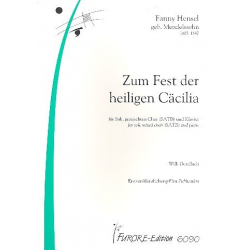 Zum Fest der Heiligen Cäcilie - Fanny Cecile Mendelssohn (Hensel)