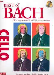 Best of Bach (+CD) for cello - Johann Sebastian Bach