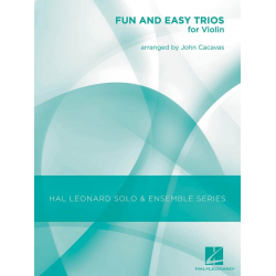 Fun and Easy Trios for Violin - John Cacavas