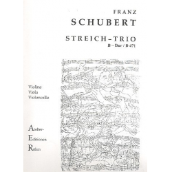 Trio B-Dur D471 für Violine, Viola - Franz Schubert