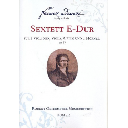 Sextett E-Dur op.15 für 2 Violinen, Viola, - Franz Danzi
