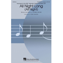 All Night Long All Night - Lionel Richie / Arr. Deke Sharon