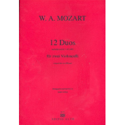 12 Duos KV487 für 2 Hörner - Wolfgang Amadeus Mozart