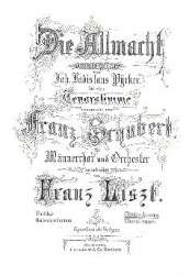 Die Allmacht für Männerchor und Orchester - Franz Schubert